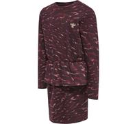 Robe manches longues fille Hummel Didde Marron 4 ans