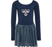 Robe manches longues fille Hummel Glitter Bleu 8 ans