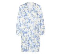 Robe manches longues imprimÃ©e femme Soaked in Luxury Becca Bleu S