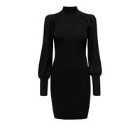ONLY Robe Katia en maille manches longues bouffantes Noir XS