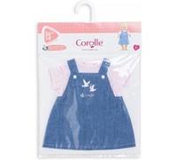 Mes Vêtements De Poupons Corolle Bb36 Robe Marinière Rose Bords De Loire