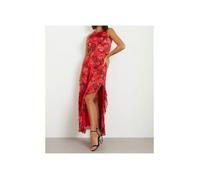 Robe Maxi Femme Fleurs Élégante GUESS SL EVANGELINA Rouge XS XS