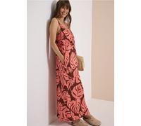 Robe maxi imprimée à col V