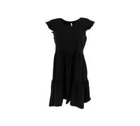 Robe May frill blk dress l Noir Taille : M