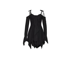 Robe Medievale Femme Moyen Age Grande Taille Rétro Renaissance deguisement Victorienne Flare Manches Taille haute Accessoires de Costume Médiévaux Robe de Fête Gothique Carnaval Halloween Pas Cher