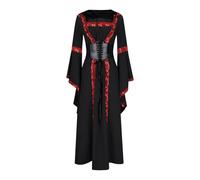 Robe Médiévale Femme Robe Deguisement Femme Deguisement Moyen Age Xxxxxl Longue Velours Costume Voyante Velours Vert Tenue Médiévale Medieval Costume Adulte Belle Steampunk En Velour Rouge Jupe