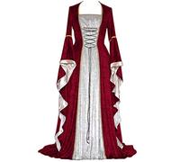 Robe Medievale Femme Robe Grande Taille Femme Déguisement Voyage Dans Le Temps Xl Costume Chic En Velours Viking De Cérémonie Totally Spies Costume Deguisement Adulte Medievale Grande Taille Baroque