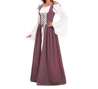 Robe Medievale Hocus Pocus Deguisement Robe Medievale Femme Grande Taille 2Xl Deguisement Elfe Femme Costume Voyante Velours Vert Disfraz Para Mujer Déguisement Medieval Costume Moyen Age De