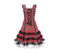 Robe médiévale pour femme, robe rétro sans manches pour femme, Renaissance victorienne Costume Slim Fit élégant costume de bracelet classique princesse Cosplay Kostüme pour Halloween et carnaval