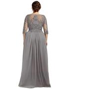 Robe Mere De La Mariee Robe trapèze grande taille for mère de la mariée, tenue fête mariage(14W)