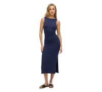 Robe mi-longue Ã dos torsadÃ© en jersey femme Superdry Bleu XL