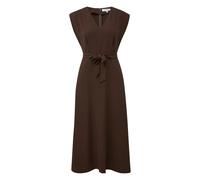 Robe mi-longue avec poches dans les coutures femme COMMA Marron 44