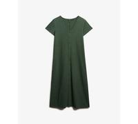 Robe mi-longue boutonnÃ©e femme Superdry Vert XS