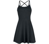 Robe mi-longue Gothic de Gothicana by EMP - Another Dimension - M à XXL - pour Femme - noir XL