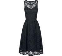 Robe mi-longue Gothic de Gothicana by EMP - Robe Sans Manches Dentelle - L à 5XL - pour Femme - noir 4XL