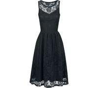 Robe mi-longue Gothic de Gothicana by EMP - Robe Sans Manches Dentelle - L à 5XL - pour Femme - noir XL