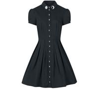 Robe mi-longue Gothic de Hell Bunny - Samara - Robe - XS à M - pour Femme - noir S