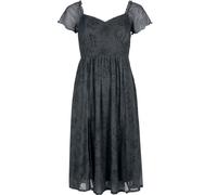 Robe mi-longue Gothic de Jawbreaker - Tarot Deck Midi Dress - XS à L - pour Femme - gris/noir S