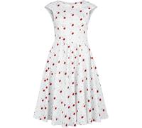 Robe mi-longue Rockabilly de H&R London - Cherry Bloom - Robe - S à 3XL - pour Femme - multicolore M