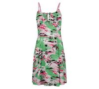 Robe mi-longue Rockabilly de Hell Bunny - Kai Knee Dress - XS à 3XL - pour Femme - multicolore L