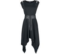 Robe mi-longue Rockabilly de Jawbreaker - Robe Mi-Longue Vampire - S à 4XL - pour Femme - noir L