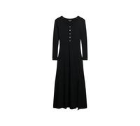 Robe mi-longue semi-boutonnÃ©e femme Superdry Noir M