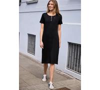 Street One Studio Robe en Maille côtelée Noire 46