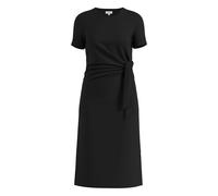 Robe midi avec imprimÃ© all-over et dÃ©tail nouÃ© femme s.Oliver Noir 48