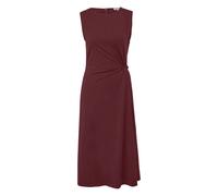 Robe midi en jersey nouÃ©e Ã encolure ronde femme s.Oliver Rouge 44