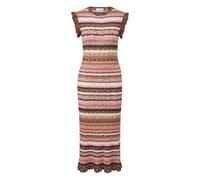 Robe midi en maille avec volants femme COMMA Rose 40