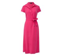 Robe midi en viscose Ã col chemise femme COMMA Rose 46