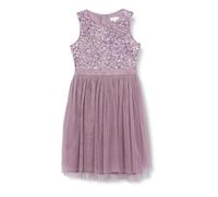 Robe Midi Fille - MAYA DELUXE - PL1-11-216 - Paillettes - Noeud Ceinture - 100% Polyester 7-8 ans