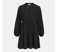 Robe Midi Gia Oversize Col V Broderie Anglaise Femme Object