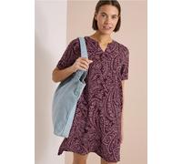 Robe midi imprimée paisley