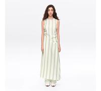 Robe midi verte sans manches L