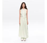 Robe midi verte sans manches S