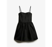 Robe mini corset Ã bretelles femme Superdry Noir M