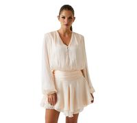 Robe mini évasée femme Guess Magali Noir XS