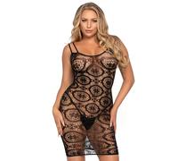 Robe mini sans manches femme Leg Avenue Daisy Noir TU