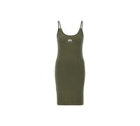 Robe moulante femme Alpha Industries Basic Small Logo Vert M