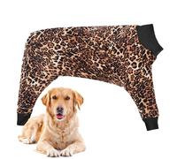 Robe neutre pour chiens -Le corps pour chiens à manches longues après une chirurgie | Spay Suce pour chiens, Suppare Spay Suivant | Chiens Masculins Doux Respirant Robe Neutre Chirurgical pour G