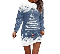 Robe Noel Femme De Soirée Longue Costume Grande Taille Bal Chic Et Glamour Mere Pull Fete Hiver Elegant Tenue Déguisement Noël Deguisement Cocktail Sexy Empire Sweat Vetement Velours,L