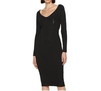 Guess Women's Essential Long Sleeve Adele Sweater Dress, Jet Black