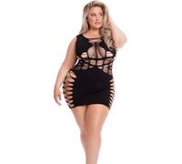 Robe noire Pink Lipstick