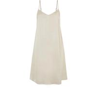 Urban Classics Ladies Viscose Satin Slip Dress Whitesand Taille: XS | Robes Outlet | Femme | Blanche