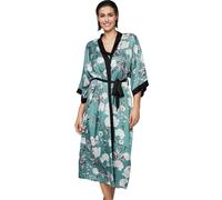 Robe nuisette manches longues femme Selmark Malitzia Vert L