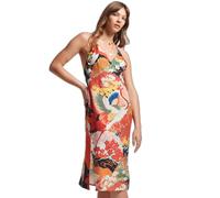 Robe nuisette mi-longue à dos nu femme Superdry Multicolore M