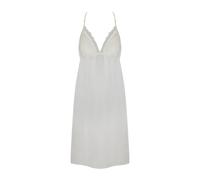Robe nuisette satinée femme Selmark Agatha Mariage Blanc L