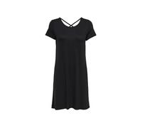 Robe Onlbera back lace up s/s dress jrs Noir Taille : L