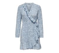 Robe Only - 15168029 - Onlcarly L/S Wrap Short Dress Noos WVN Robe Femme 36